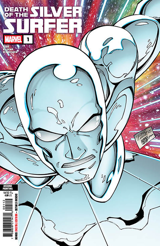 Death Of The Silver Surfer #1 Ron Lim 2nd Print Variant (NM)