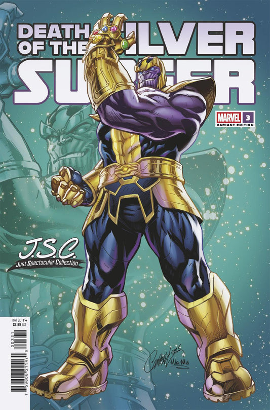Death Of The Silver Surfer #3 J. Scott Campbell Just Spectacular Collection Variant (NM)