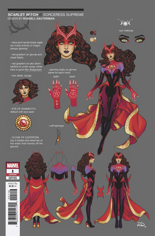 Sorcerer Supreme #1 1:10 Russell Dauterman Design Variant (NM)