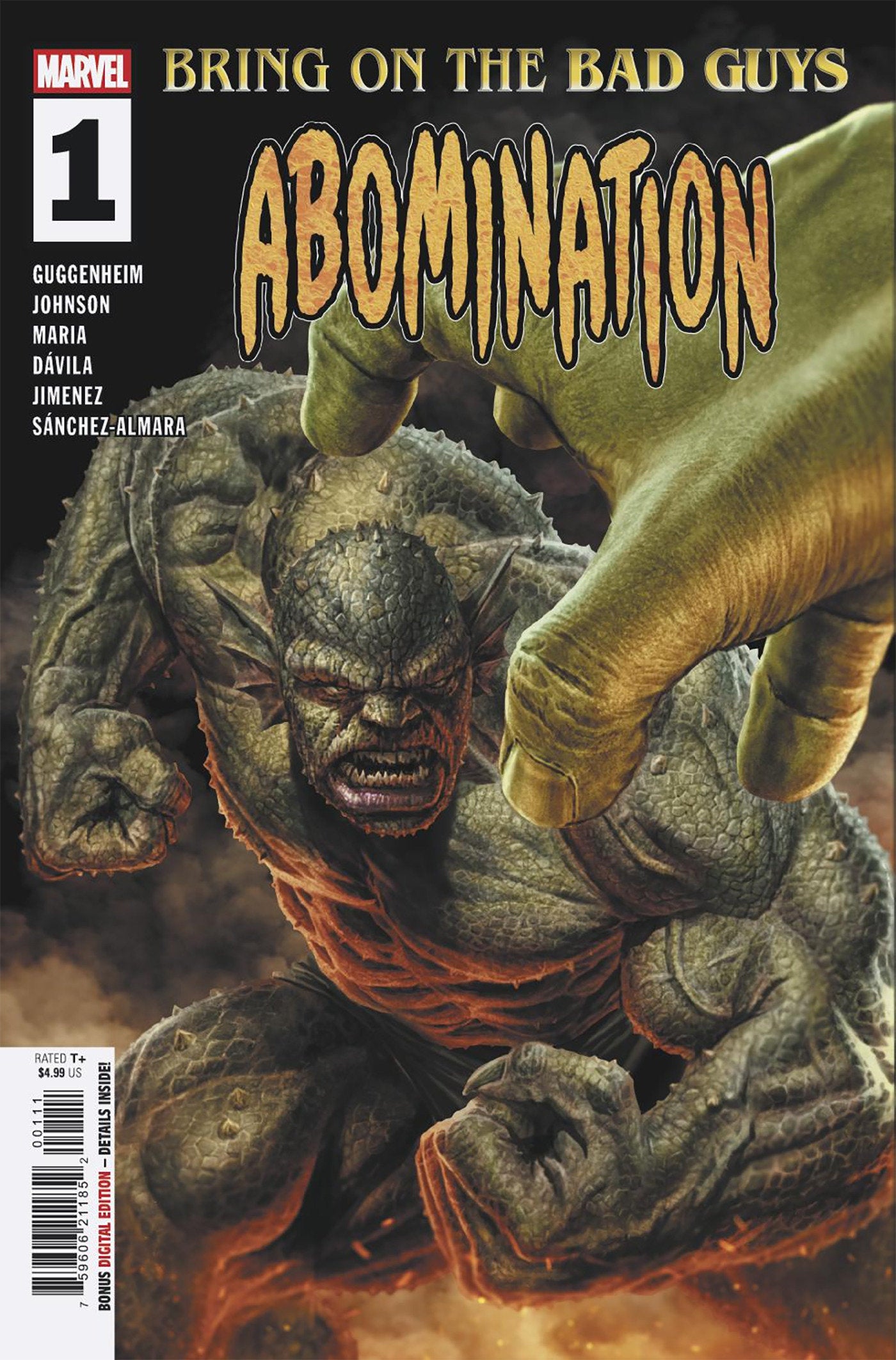 Bring On The Bad Guys: Abomination #1 (NM)