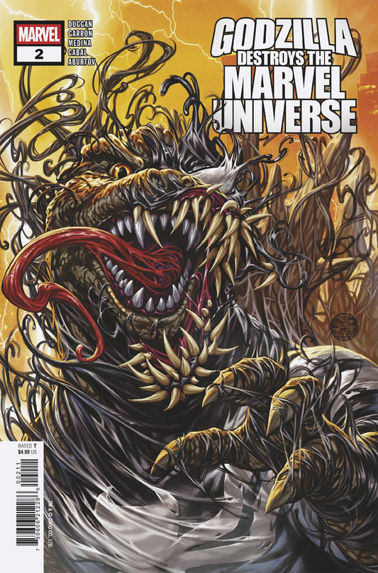 Godzilla Destroys The Marvel Universe #2(NM)