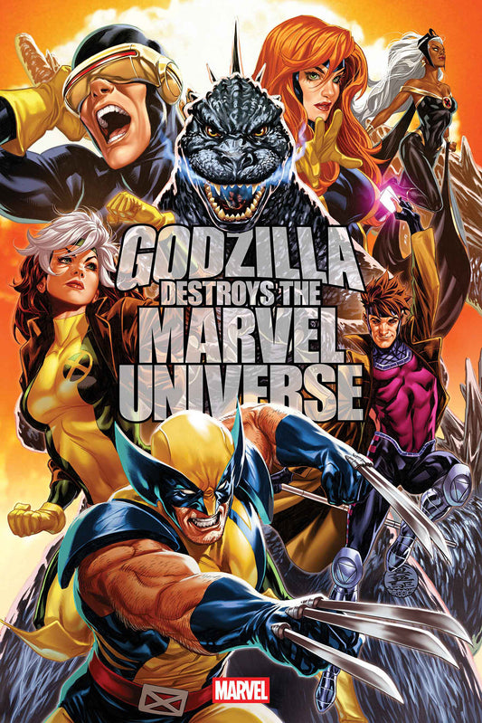 Godzilla Destroys The Marvel Universe #3 (NM)