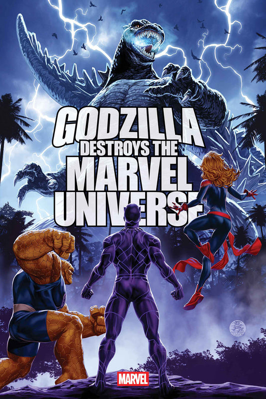 Godzilla Destroys The Marvel Universe #4 (NM)