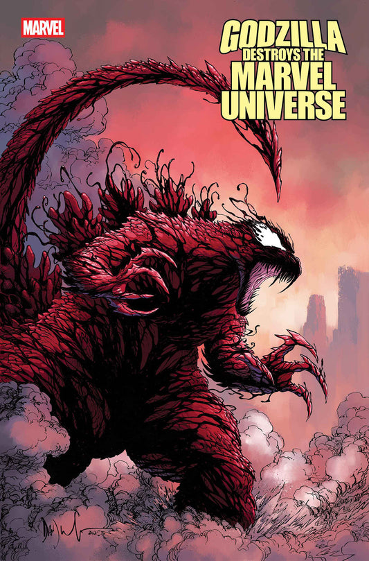 Godzilla Destroys The Marvel Universe #5 Dave Wachter Marvelized Carnage Zilla Variant (NM)