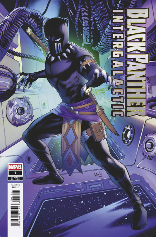 Black Panther: Intergalactic #1 Greg Land Black Panther Variant (NM)