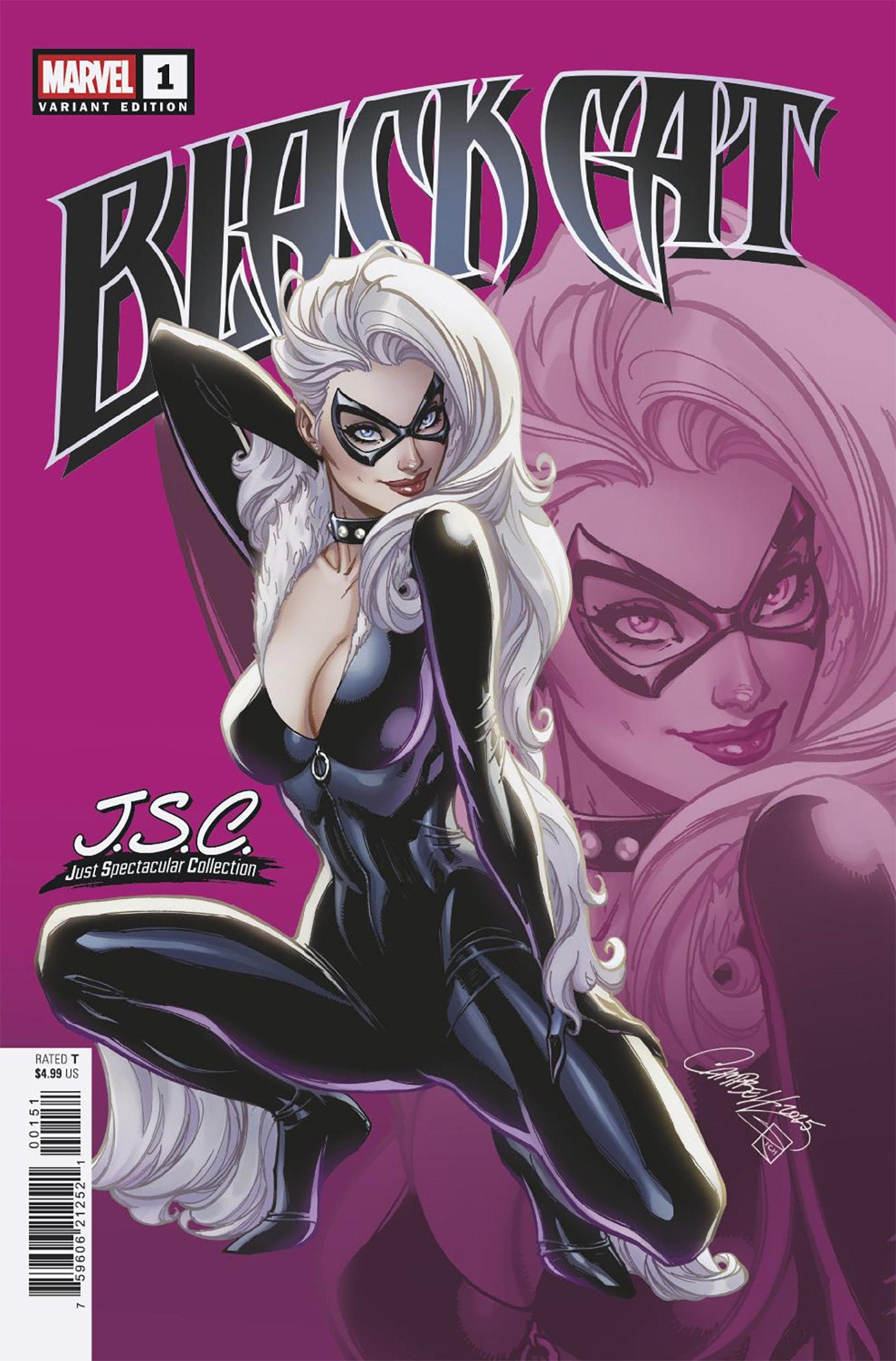 Black Cat #1 J. Scott Campbell Just Spectacular Collection Variant(NM)
