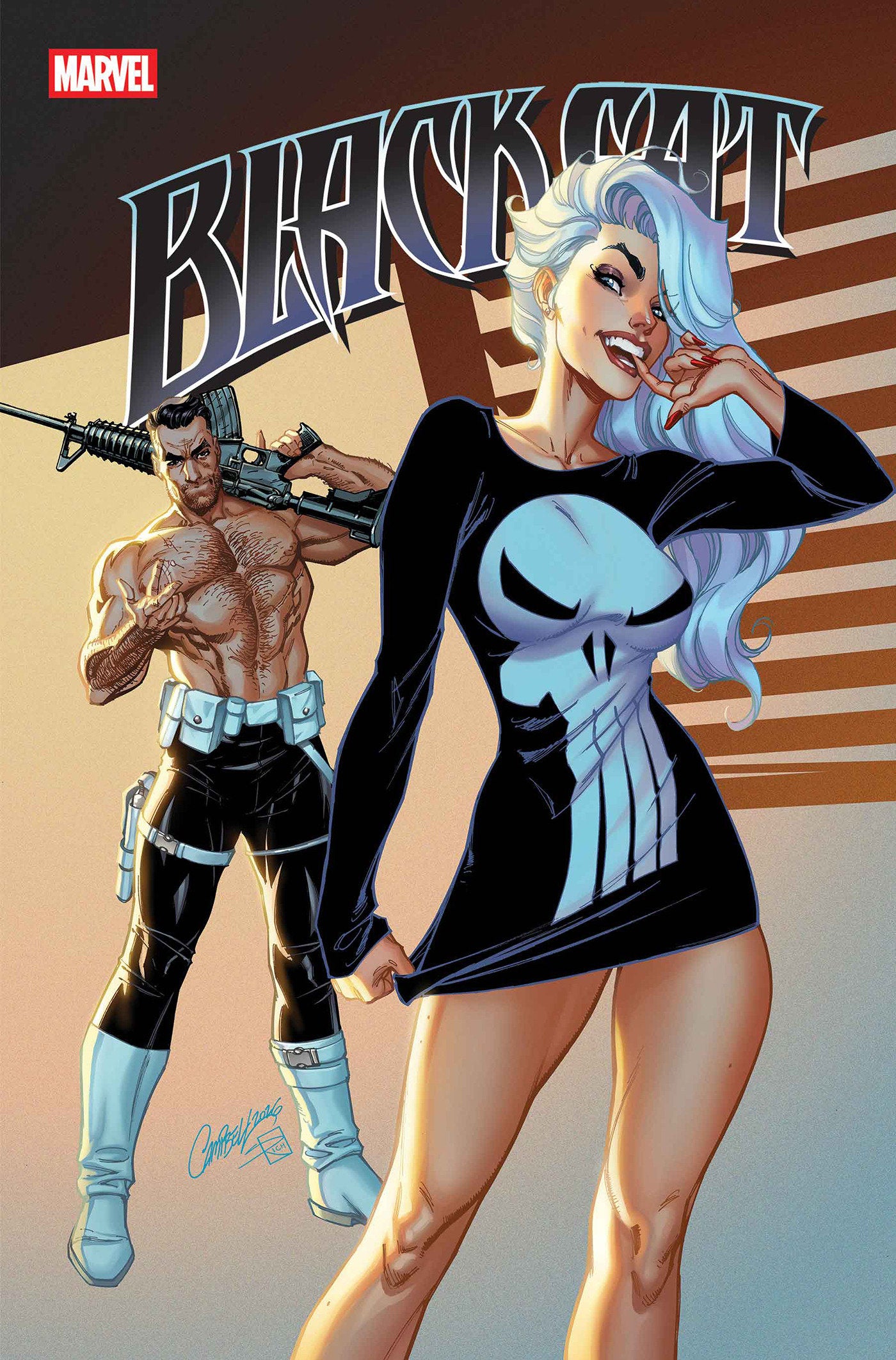 Black Cat #11 J. Scott Campbell Black Cat Variant (NM)