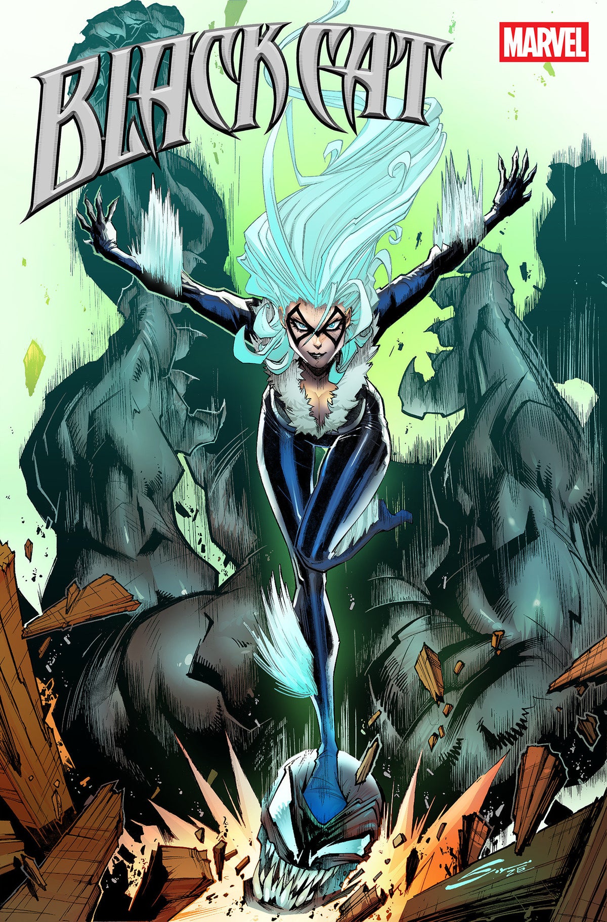 Black Cat #14 Gerardo Sandoval Variant [Qib] (NM)