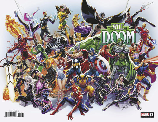 The Will Of Doom #1 J. Scott Campbell Wraparound Variant (NM)