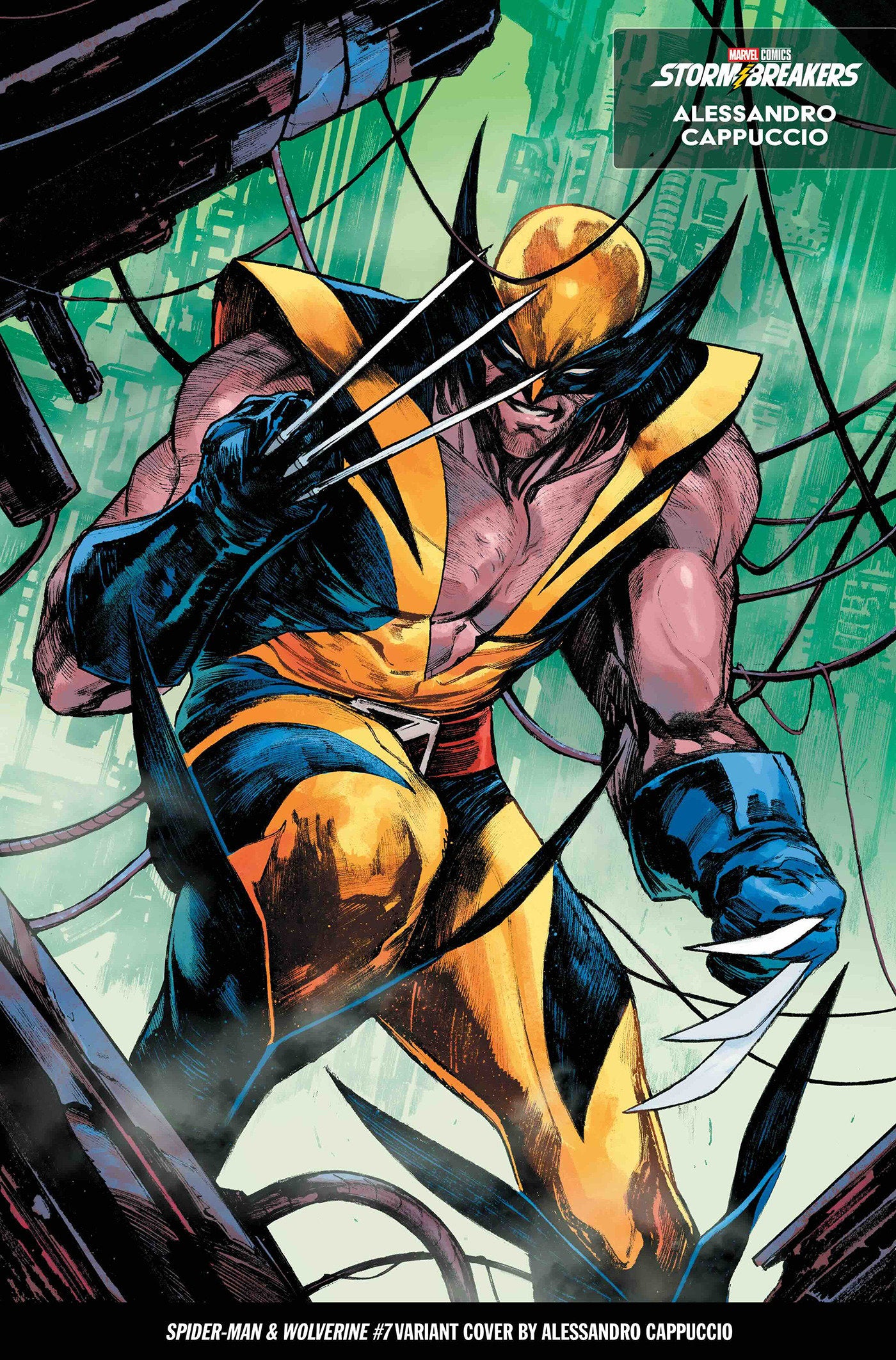 Spider-Man & Wolverine #7 Alessandro Cappuccio From The Chaos A Costume Variant (NM)