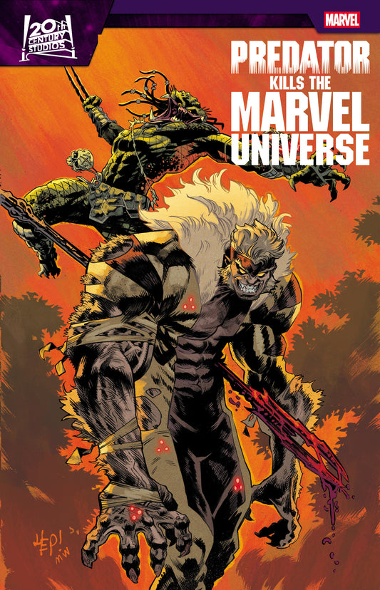 Predator Kills The Marvel Universe #3 Scott Hepburn Hunting The Hunters Variant (NM)