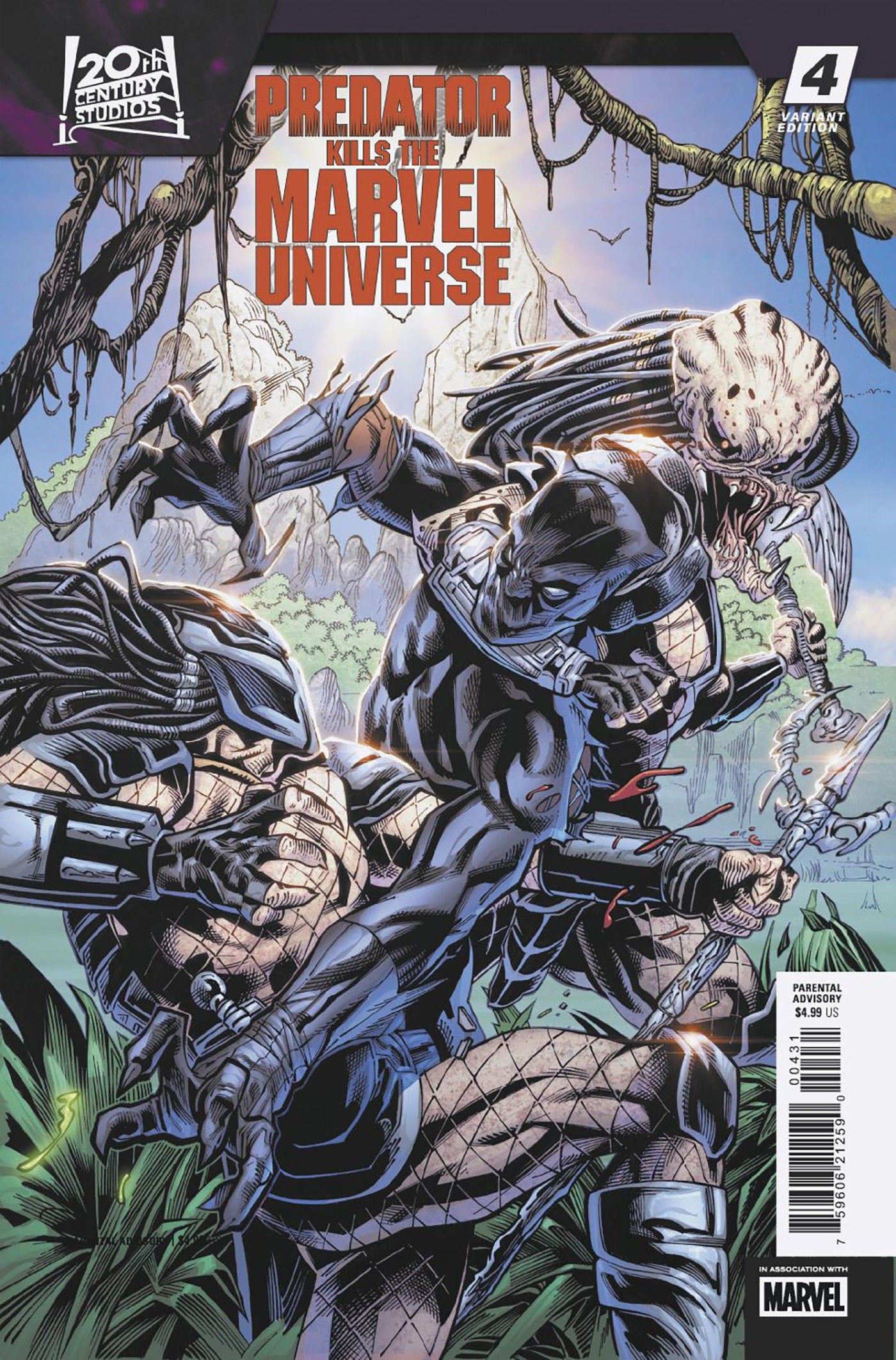 Predator Kills The Marvel Universe #4 Chris Campana Variant (NM)