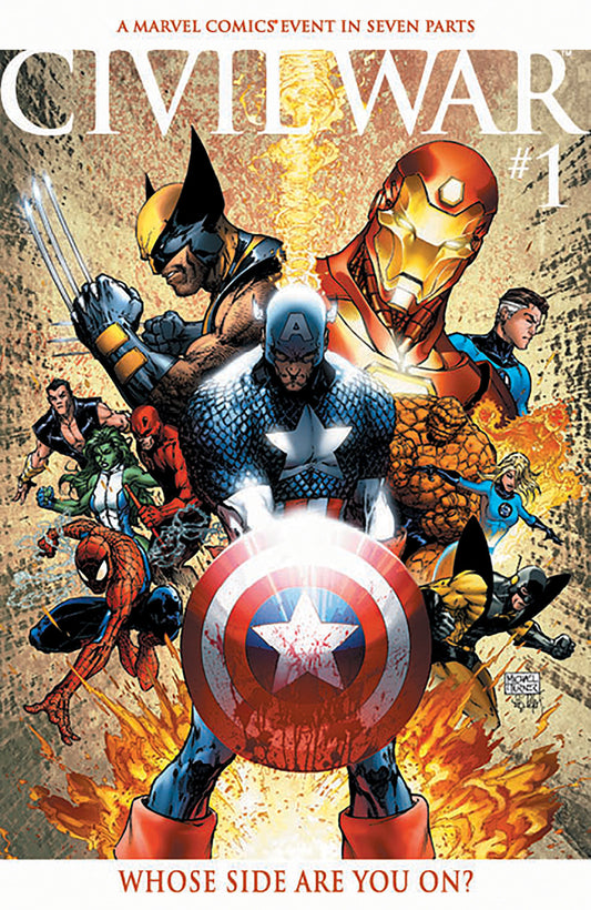 Civil War #1 Facsimile Edition Michael Turner Foil Variant (NM)