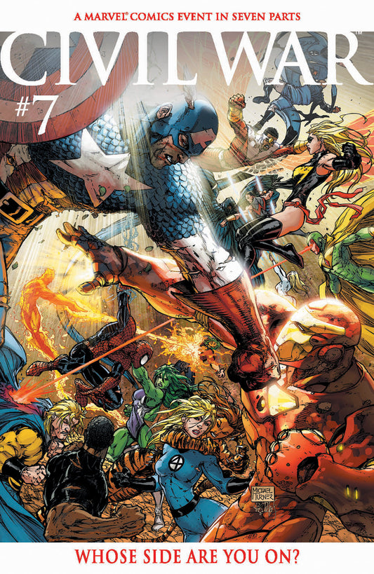 Civil War #7 Facsimile Edition Michael Turner Foil Variant (NM)