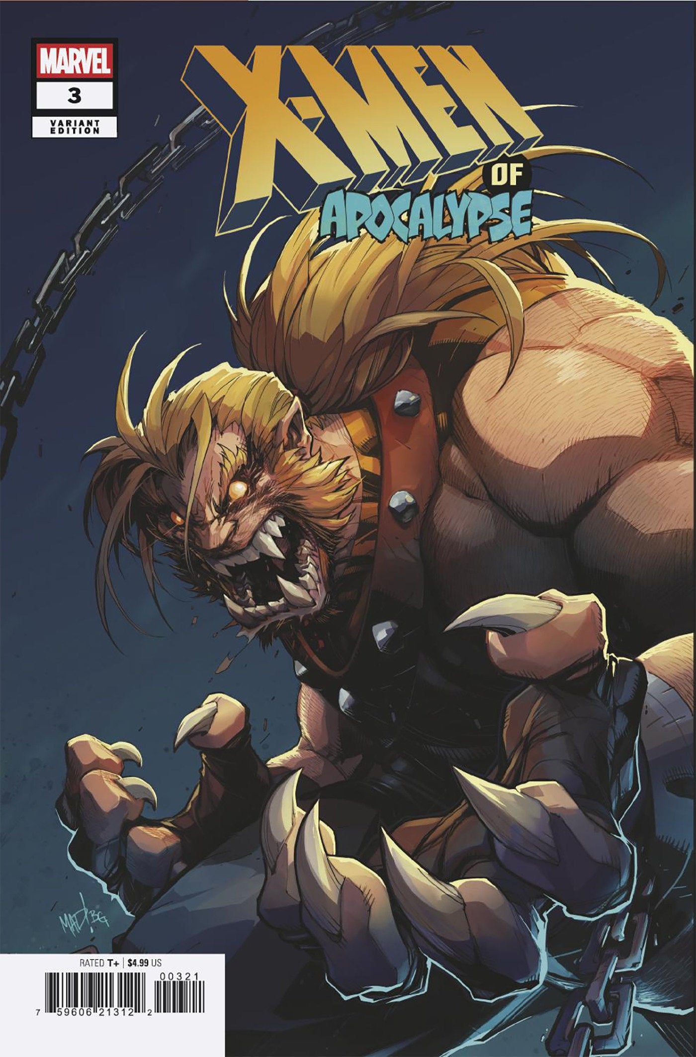 X-Men Of Apocalypse #3 Joe Madureira Variant (NM)