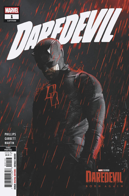 Daredevil #1 Marvel Television 3rd Printing Variant (NM)