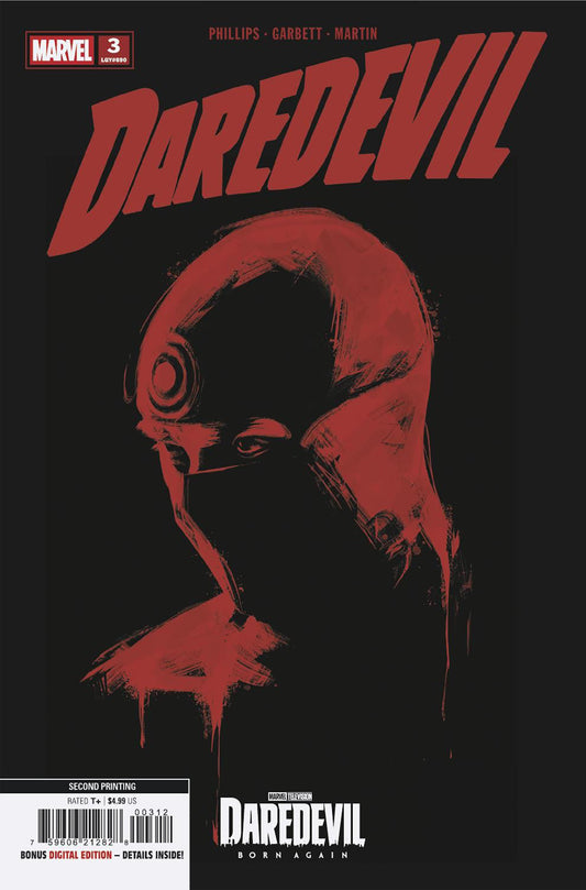 Daredevil #3 Marvel Television 2nd Printing Variant (NM)