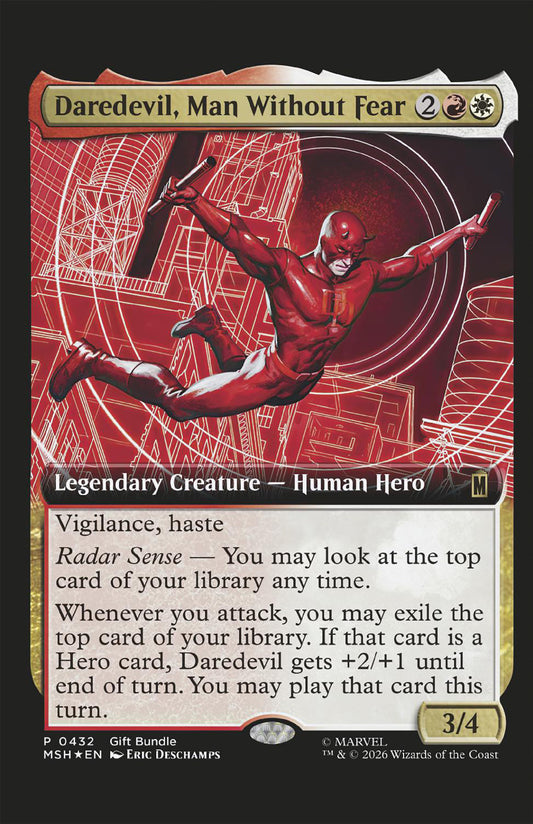 Daredevil #4 Classified Artist Magic: The Gathering Variant (NM)
