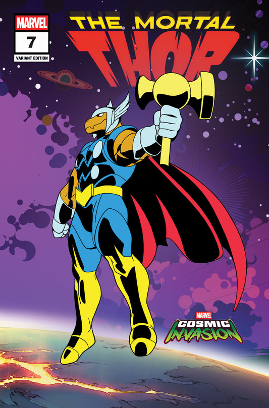 Mortal Thor #7 Marvel Cosmic Invasion Variant (NM)