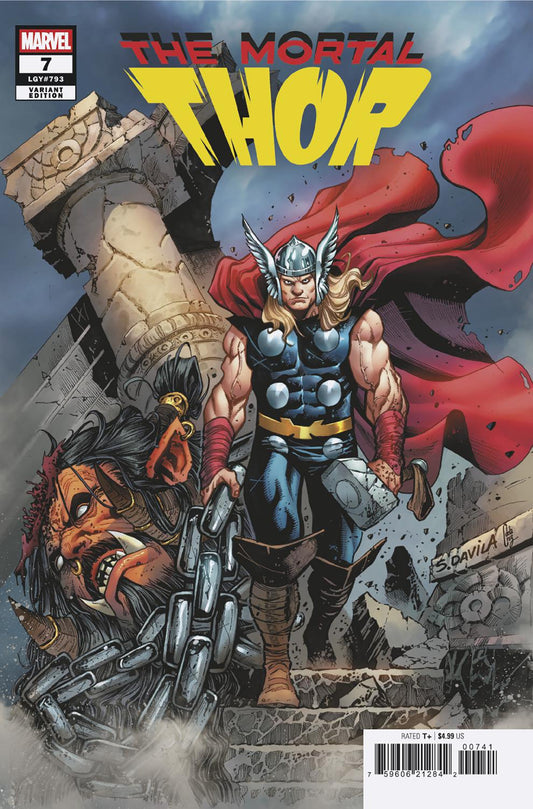 Mortal Thor #7 Sergio Davila Variant (NM)