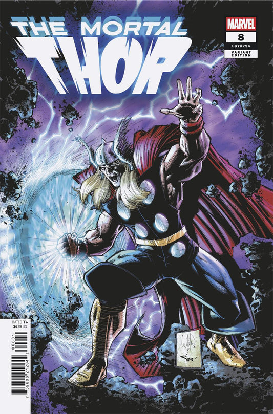 Mortal Thor #8 Whilce Portacio Variant (NM)