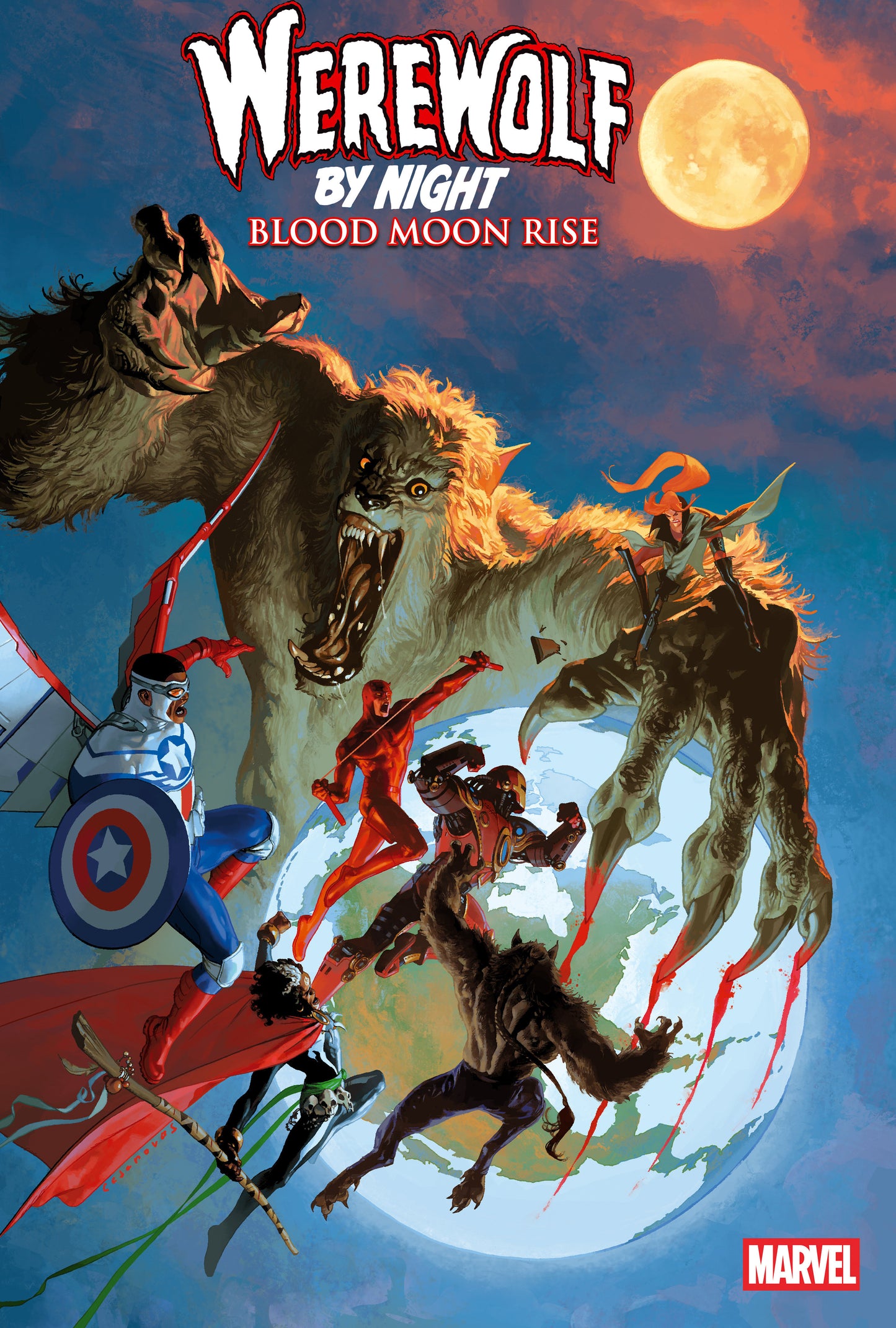Werewolf By Night: Blood Moon Rise #1 Josemaria Casanovas Variant (NM)
