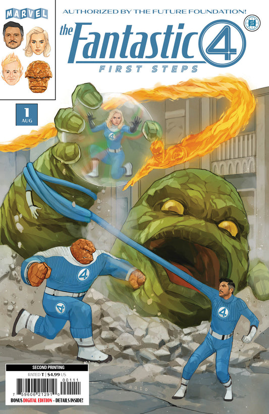 Fantastic Four: First Steps #1 Phil Noto 2nd Print Variant (NM)