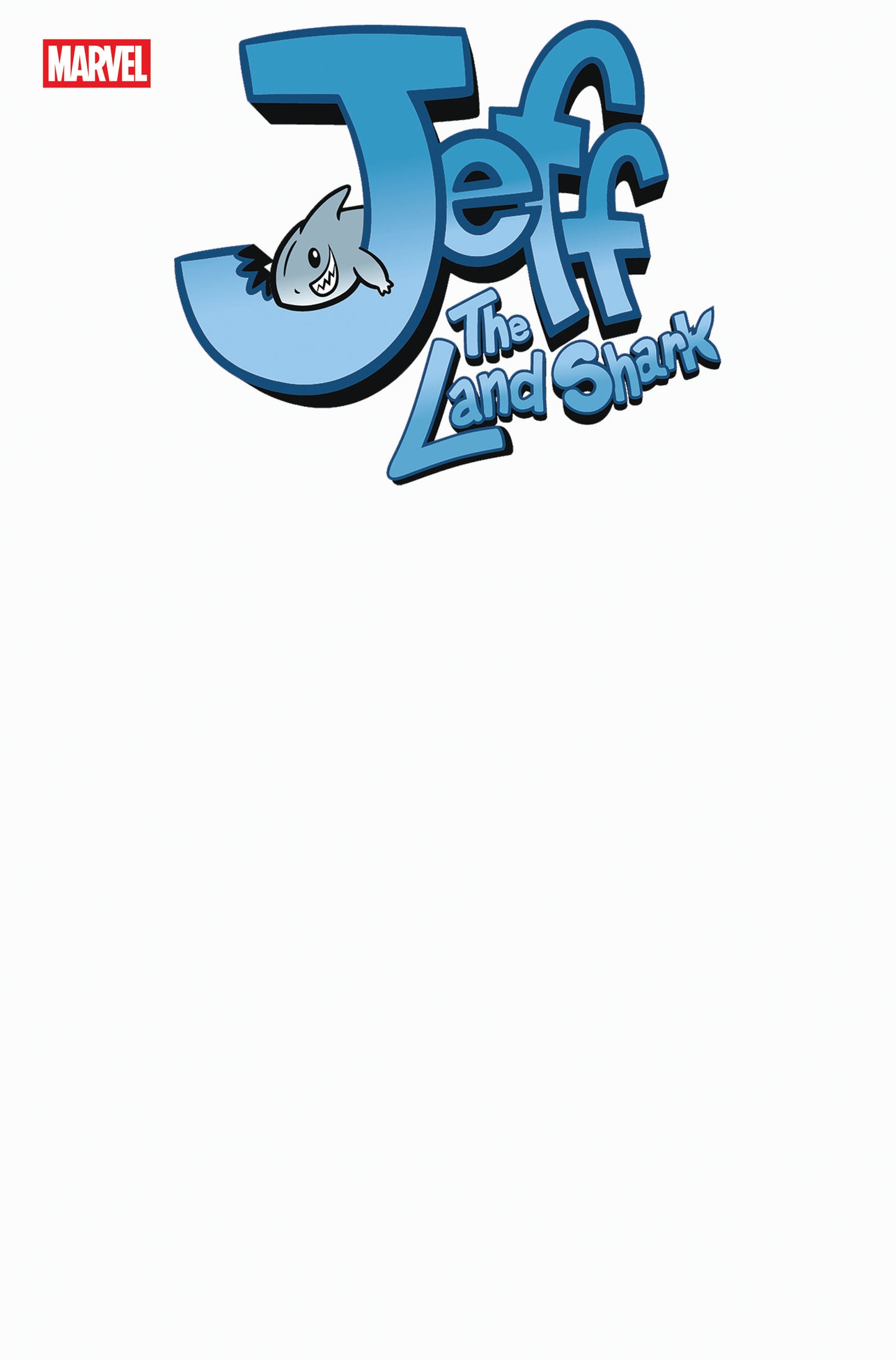 Jeff The Land Shark #1 Blank Cover Variant (NM)