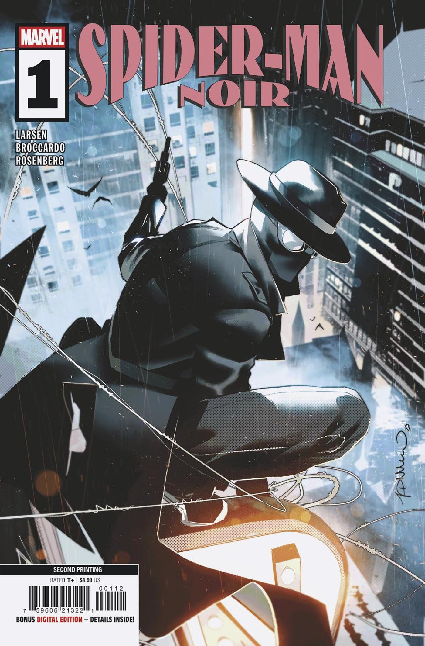 Spider-Man Noir #1 Simone Di Meo 2nd Print Variant (NM)