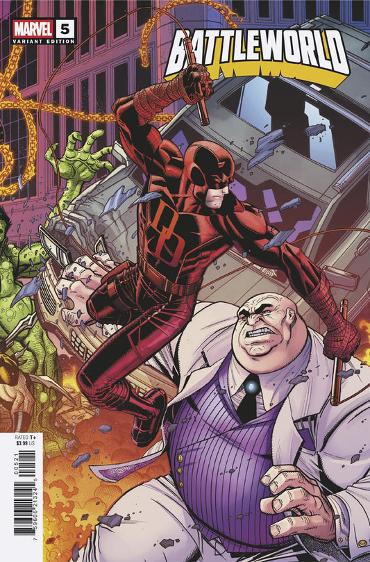 Battleworld #5 Nick Bradshaw 5 Part Connecting Variant E (NM)