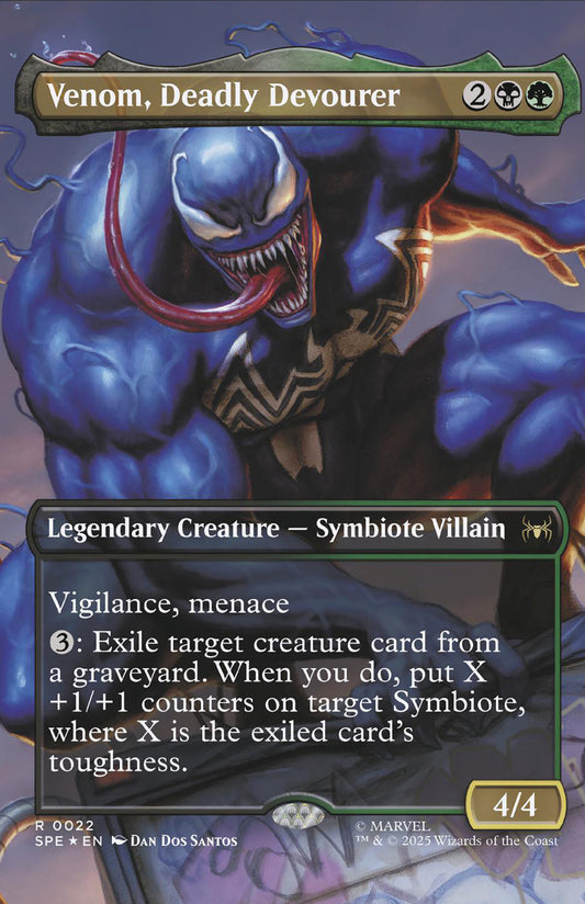 Venom #258 Dan Dos Santos Magic: The Gathering Variant (NM)