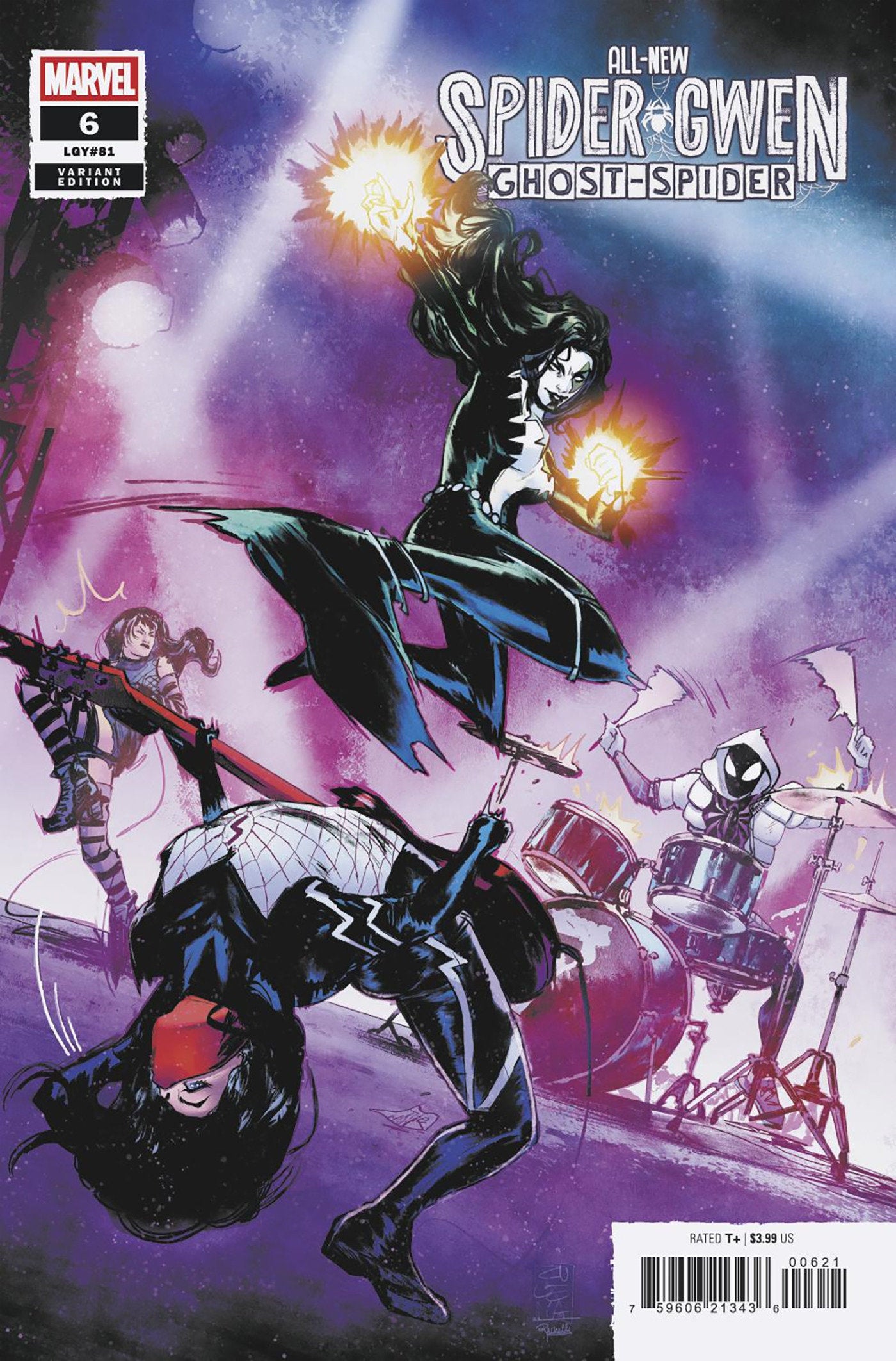 All New Spider Gwen: The Ghost Spider #6 Zulema Scotto Lavina Variant (NM)