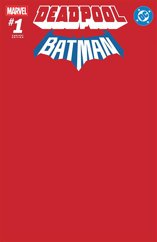Marvel/DC: Deadpool/Batman #1 Red Blank Cover Variant (NM)