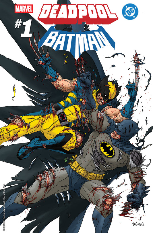 Marvel/DC: Deadpool/Batman #1 1:25 Steve Mcniven Variant (NM)