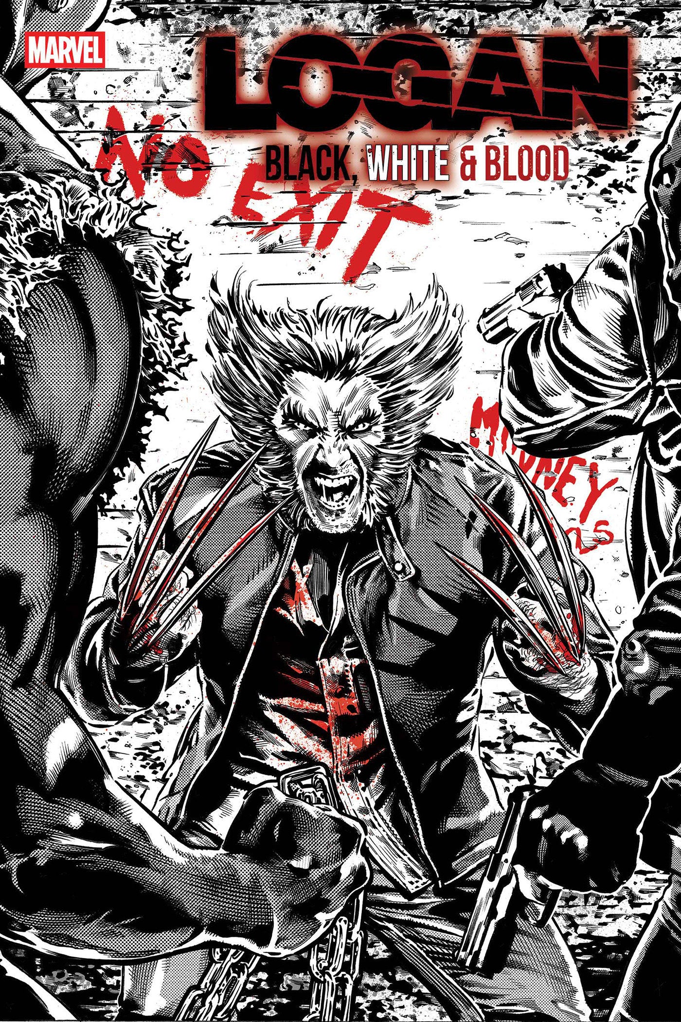 Logan: Black, White & Blood #2 Stephen Mooney Variant (NM)