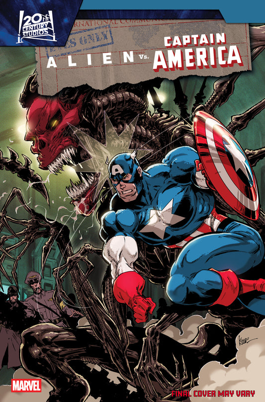 Alien vs. Captain America #4 Kaare Andrews Variant (NM)