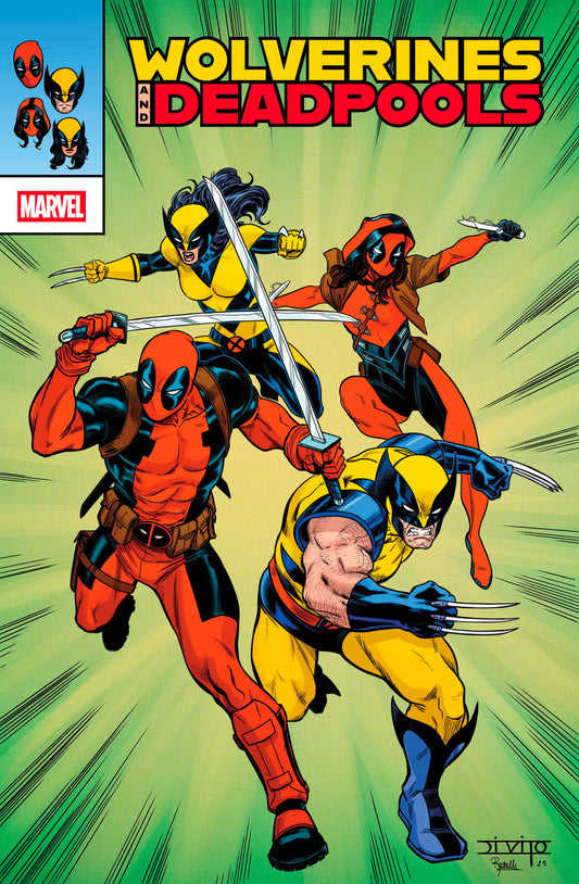Wolverines & Deadpools #1 Andrea Di Vito Retrovision Variant (NM)