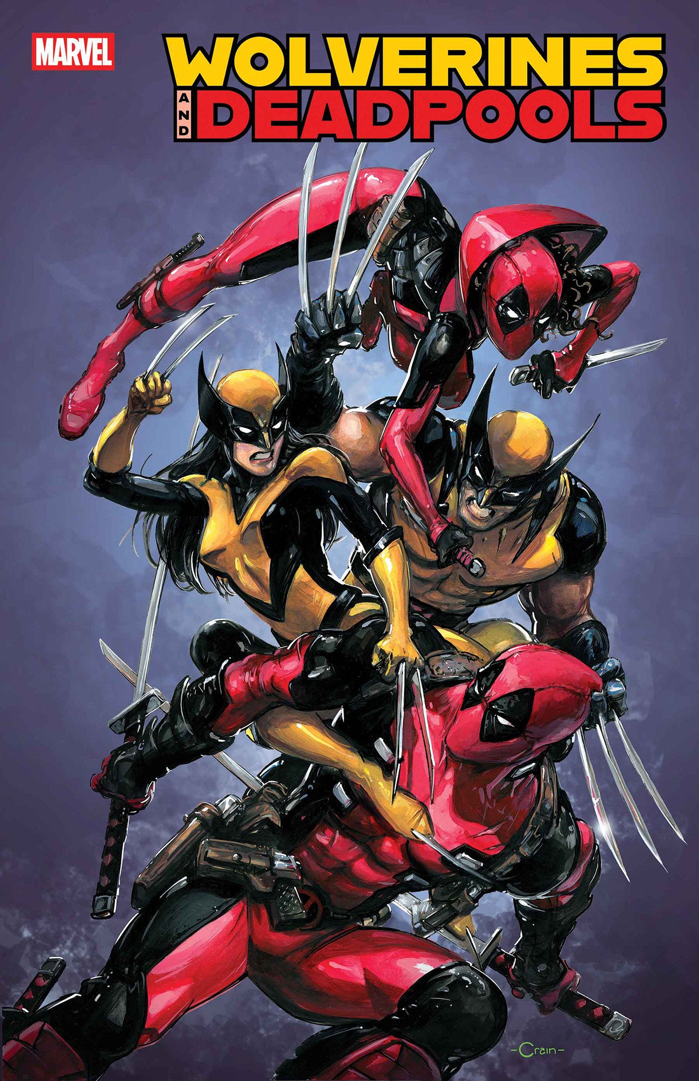 Wolverines & Deadpools #3 Clayton Crain Variant (NM)