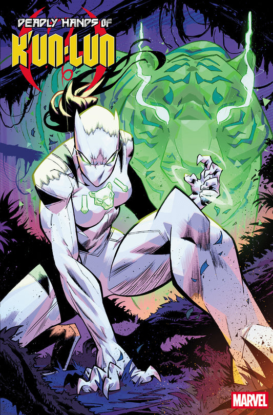 Deadly Hands Of K'un Lun #3 Leo Chiola White Tiger Variant (NM)