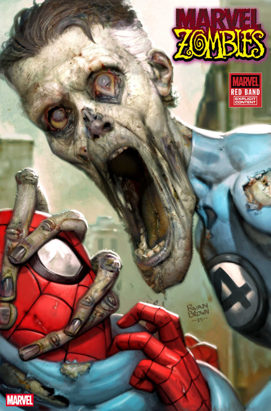 Marvel Zombies: Red Band #1 1:25 Ryan Brown Variant [Polybagged] (NM)