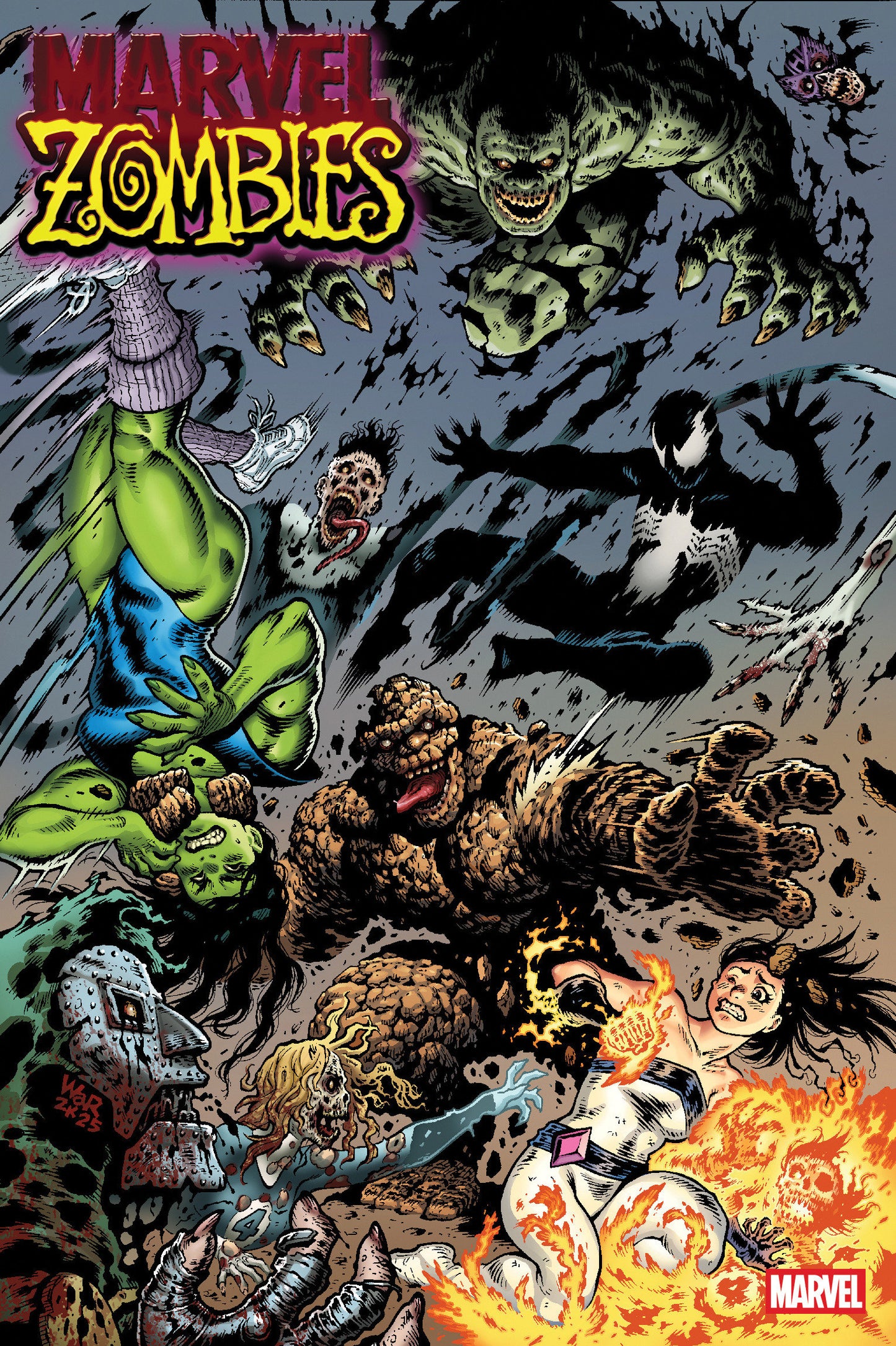 Marvel Zombies: Red Band #2 Adam Warren Variant [Polybagged] (NM)