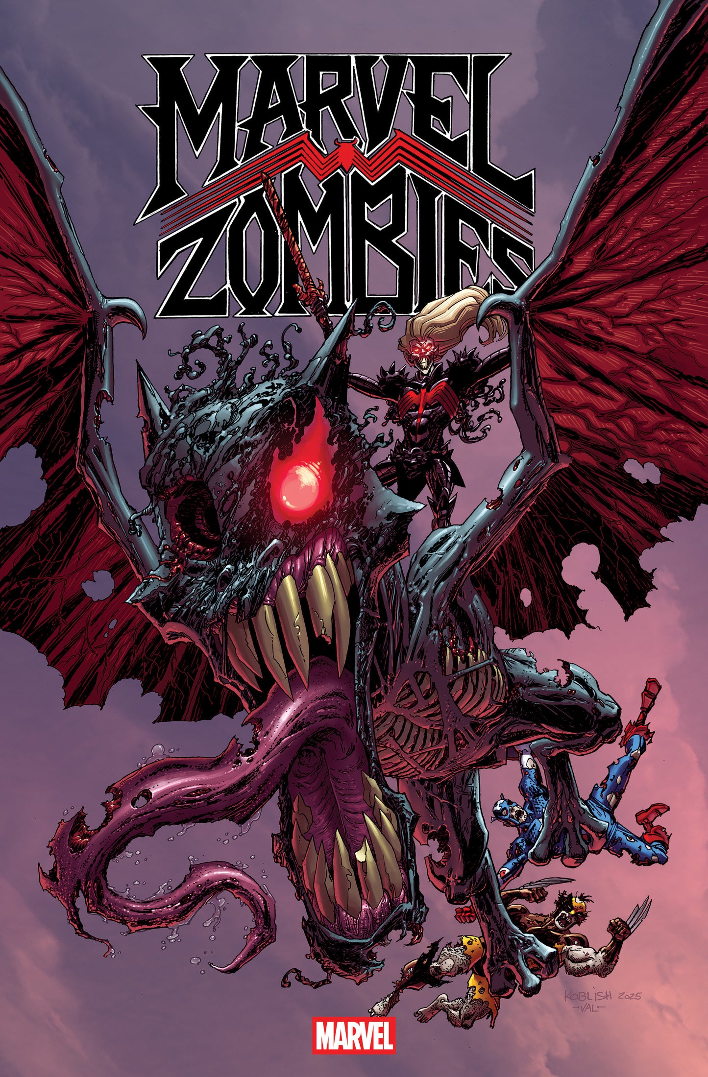 Marvel Zombies: Red Band #5 Scott Koblish Retro Zombie Variant [Polybagged] (NM)
