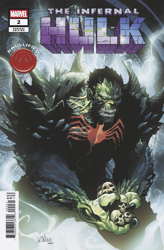 Infernal Hulk #2 Leinil Yu Knullified Variant (NM)