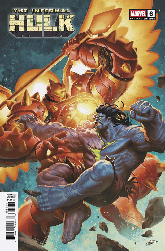 Infernal Hulk #6 1:25 Mateus Manhanini Variant (NM)