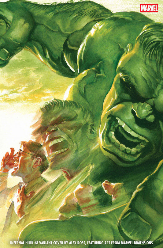 Infernal Hulk #8 Alex Ross Marvel Dimensions Variant (NM)