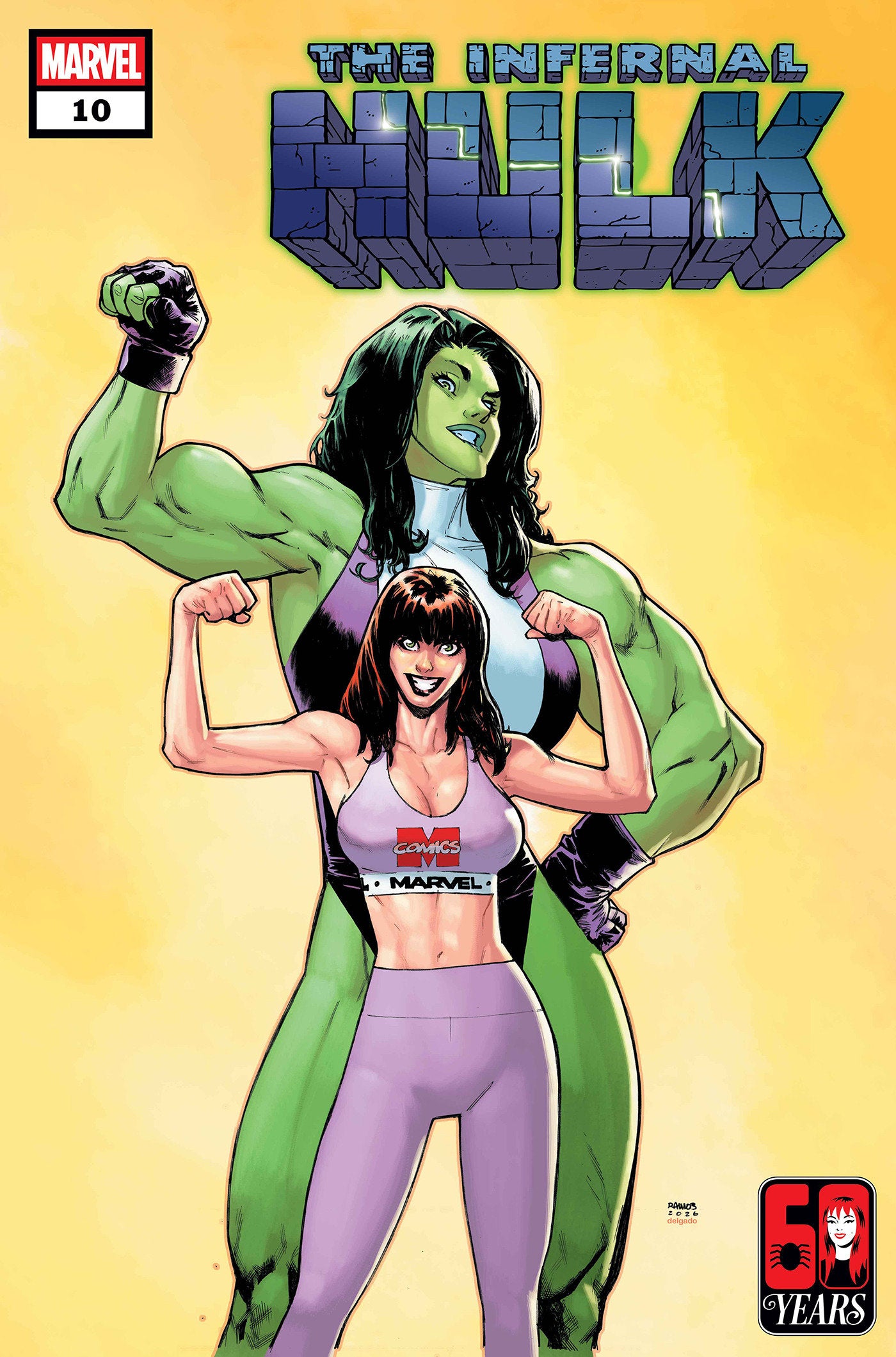 Infernal Hulk #10 Humberto Ramos Mary Jane Watson Variant (NM)