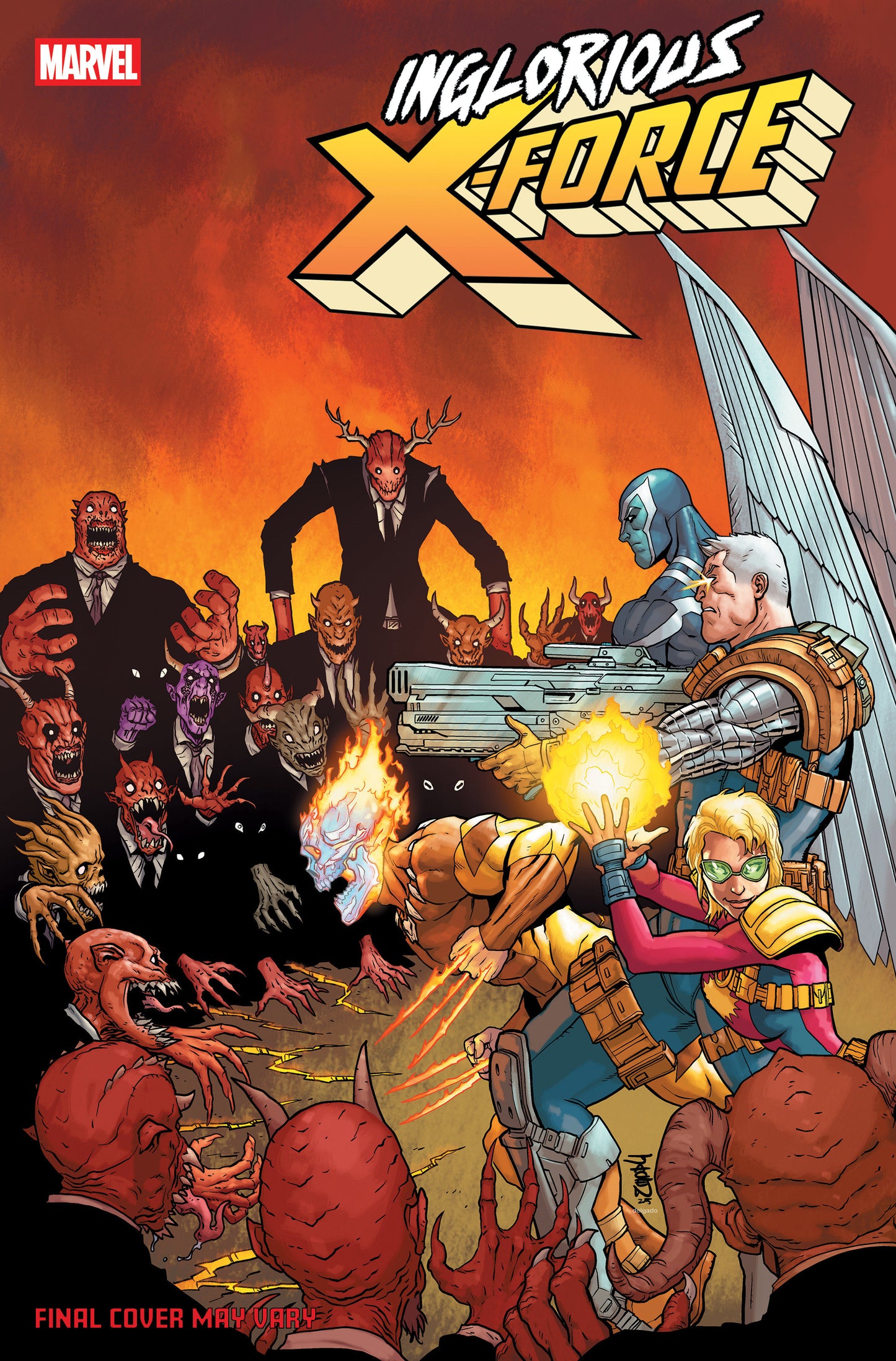 Inglorious X Force #2 Jacen Burrows Variant (NM)