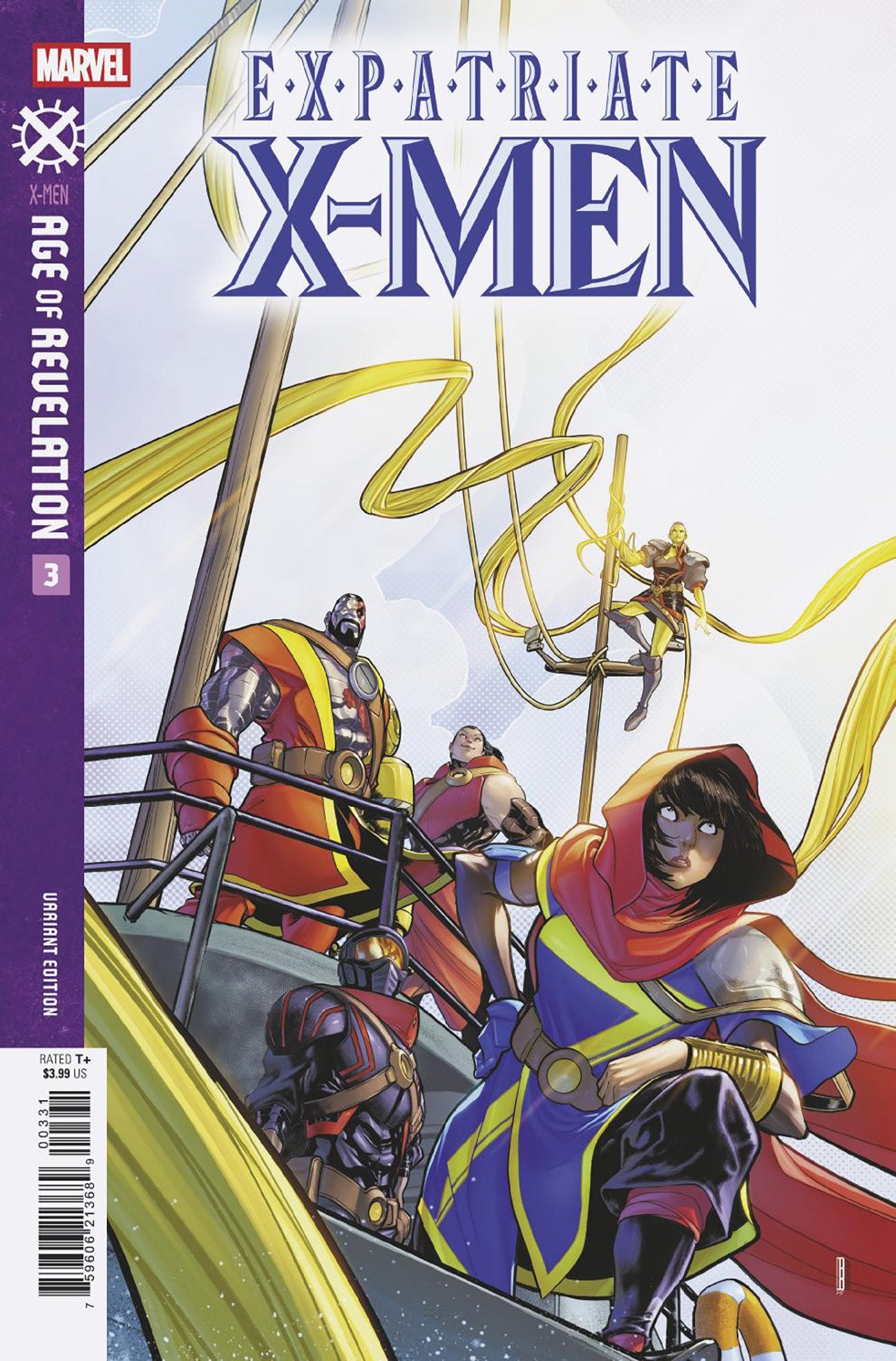 Expatriate X-Men #3 David Baldeon Variant [AOR] (NM)