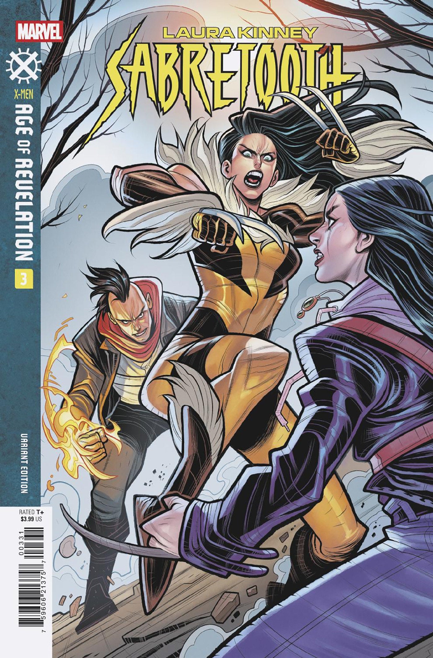 Laura Kinney: Sabretooth #3 Elizabeth Torque Variant [AOR] (NM)