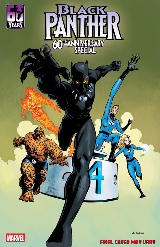 Black Panther 60th Anniversary Special #1 Mike Hawthorne 250th Homage Variant (NM)